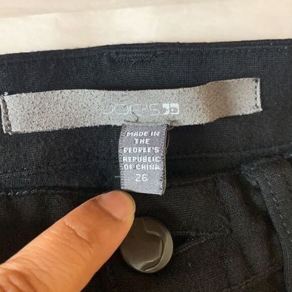 Joe’s Jeans Black Stretch Skinny Pants Size 26 - Picture 4 of 11